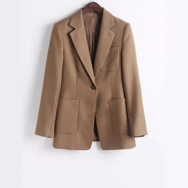 Damen Modischer Blazer mit großen Taschen Echoarchiv