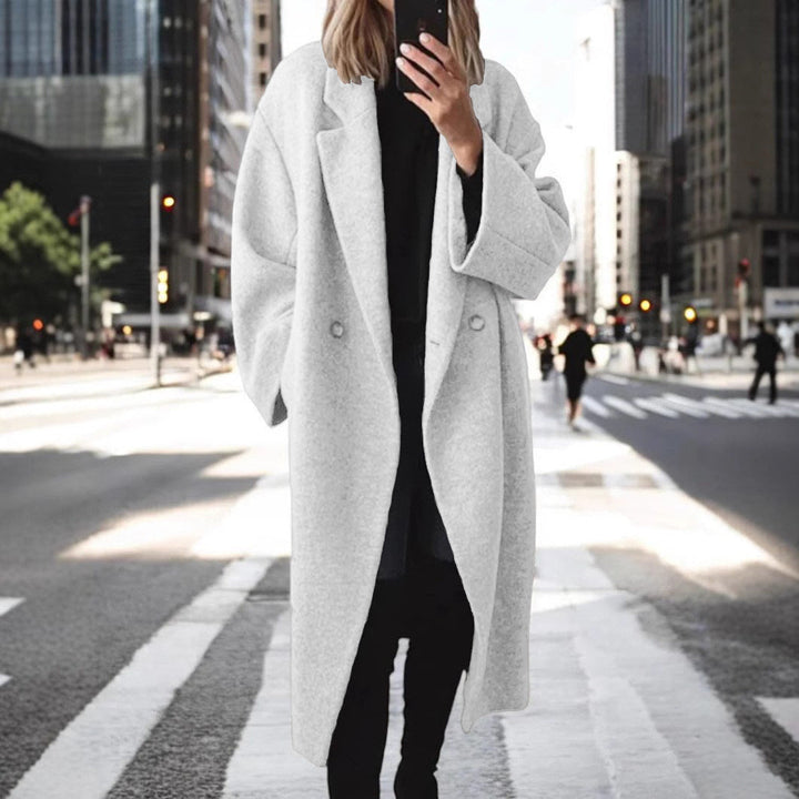 Damen Oversized Wollmantel Echoarchiv