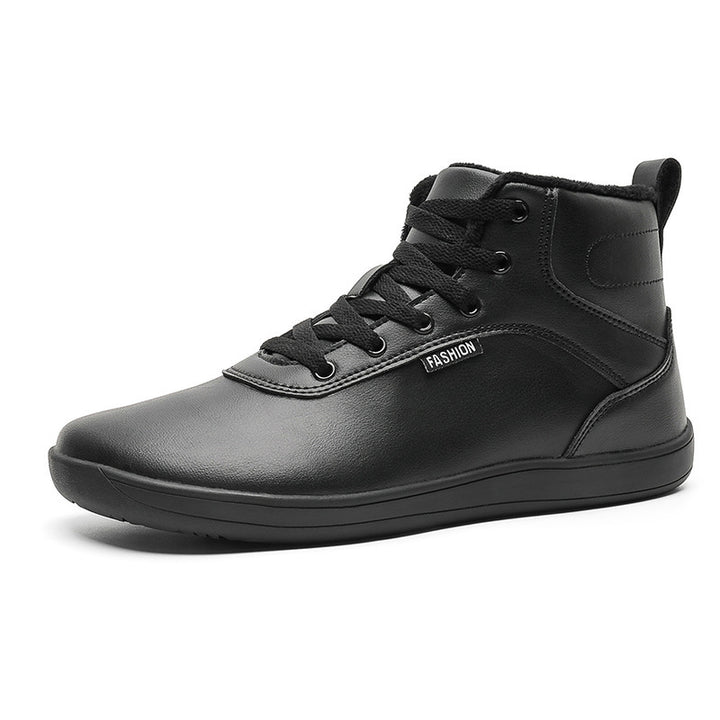 Herren nan knöchelhoher Freizeit-Sneaker mit warmem Plüschfutter, gepolsterter Innensohle und rutschfester Gummilaufsohle Echo Archiv