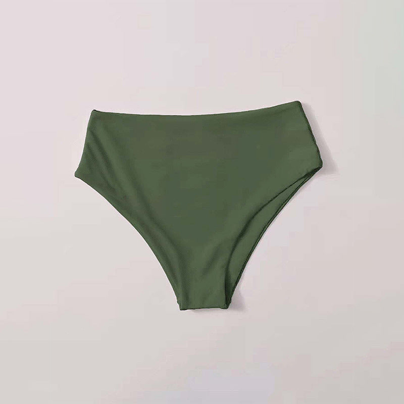 Damen Hochgeschnittener Bikini-Hosenteil mit elegantem Bund Echo Archiv