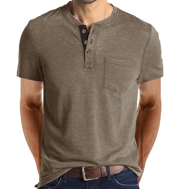 Herren Kurzarm Poloshirt mit komfortablem Kragen Echoarchiv