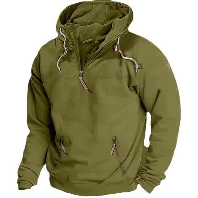 Herren sportlicher Fleece-Pullover mit vielseitigem Einsatz Echoarchiv