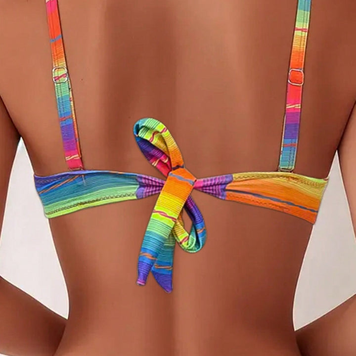 Damen Bikini-Set mit komfortablem Bügel und einstellbaren Trägern Echo Archiv