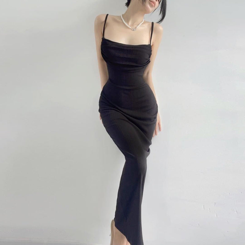 Damen Figurschmeichelndes Midi-Kleid mit dezentem Raffungseffekt Echo Archiv