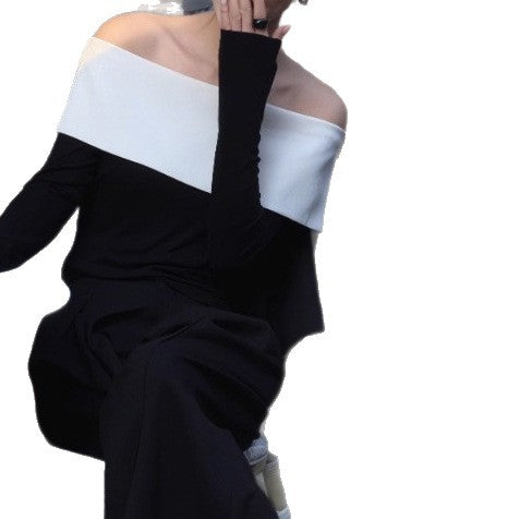 Damen Elegante und stilvolle Jumpsuit mit off-shoulder Design Echoarchiv
