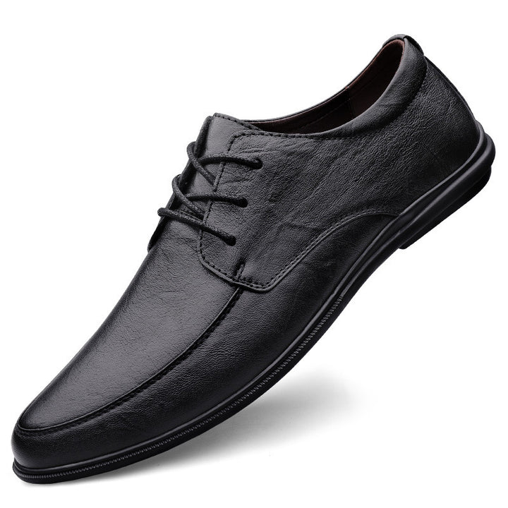 Herren Eleganter Derby-inspirierter Schnürschuh mit schlanker Leiste und flexibler Laufsohle Echoarhiv – Tavélo