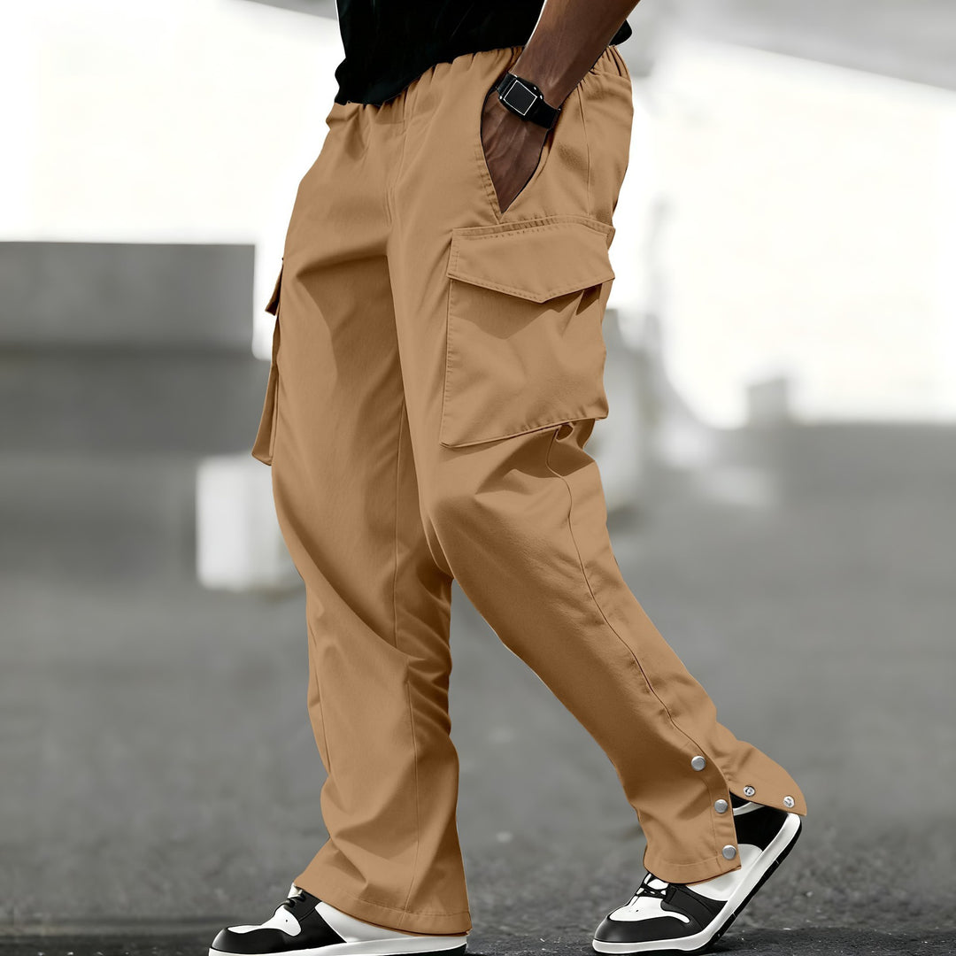 Herren Cargo-Hose mit praktischen Taschen und elastischem Bund Echoarchiv