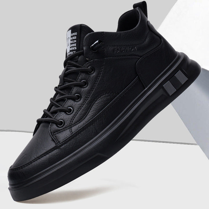 Damen Sportliche Ledersneaker mit atmungsaktiver Sohle Echo Archiv