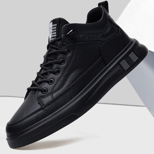 Damen Sportliche Ledersneaker mit atmungsaktiver Sohle Echo Archiv