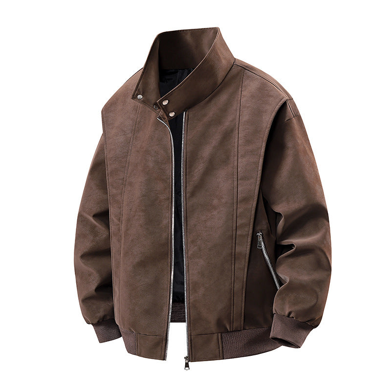 Herren Modische Bikerjacke Echo Archiv 1787738058
