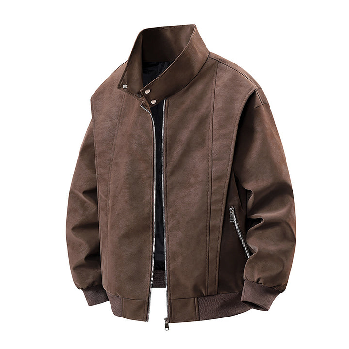 Herren Modische Bikerjacke Echo Archiv 1787738058