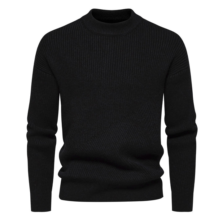 Herren Feinstrickpullover mit modernem Rippenmuster und hochwertiger Verarbeitung Echoarchiv