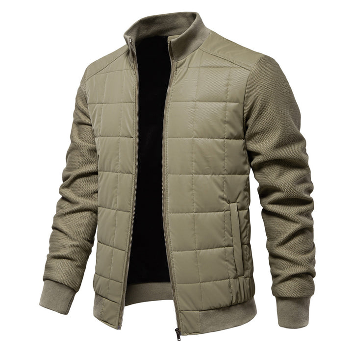 Herren Steppjacke mit sportlichen Details und praktischem Reißverschluss Echoarchiv