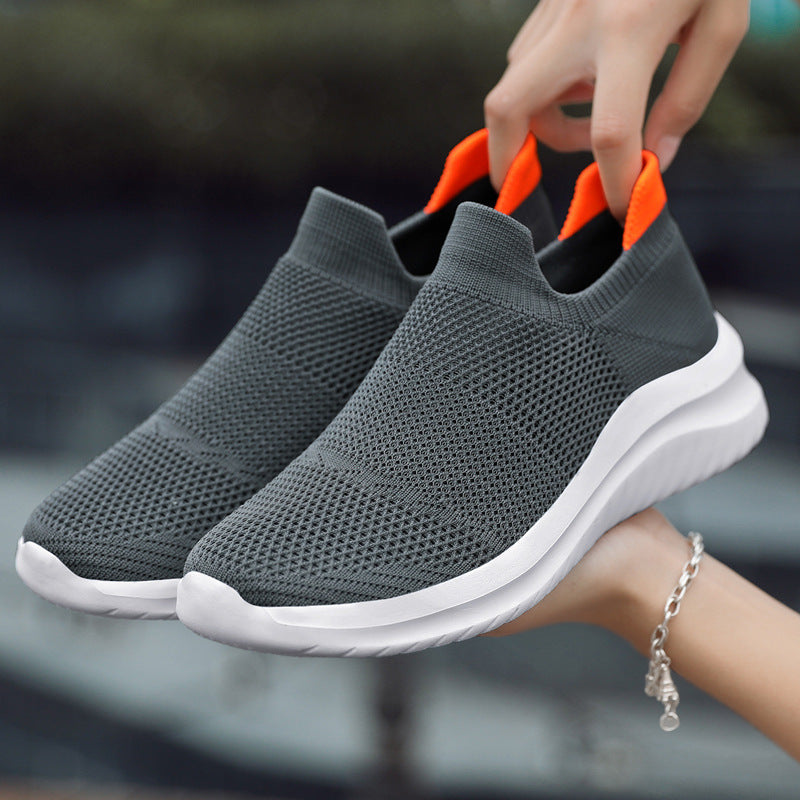 Unisex nan atmungsaktive Strick-Schlupfsneaker mit ergonomischem Memory-Fußbett Echo Archiv