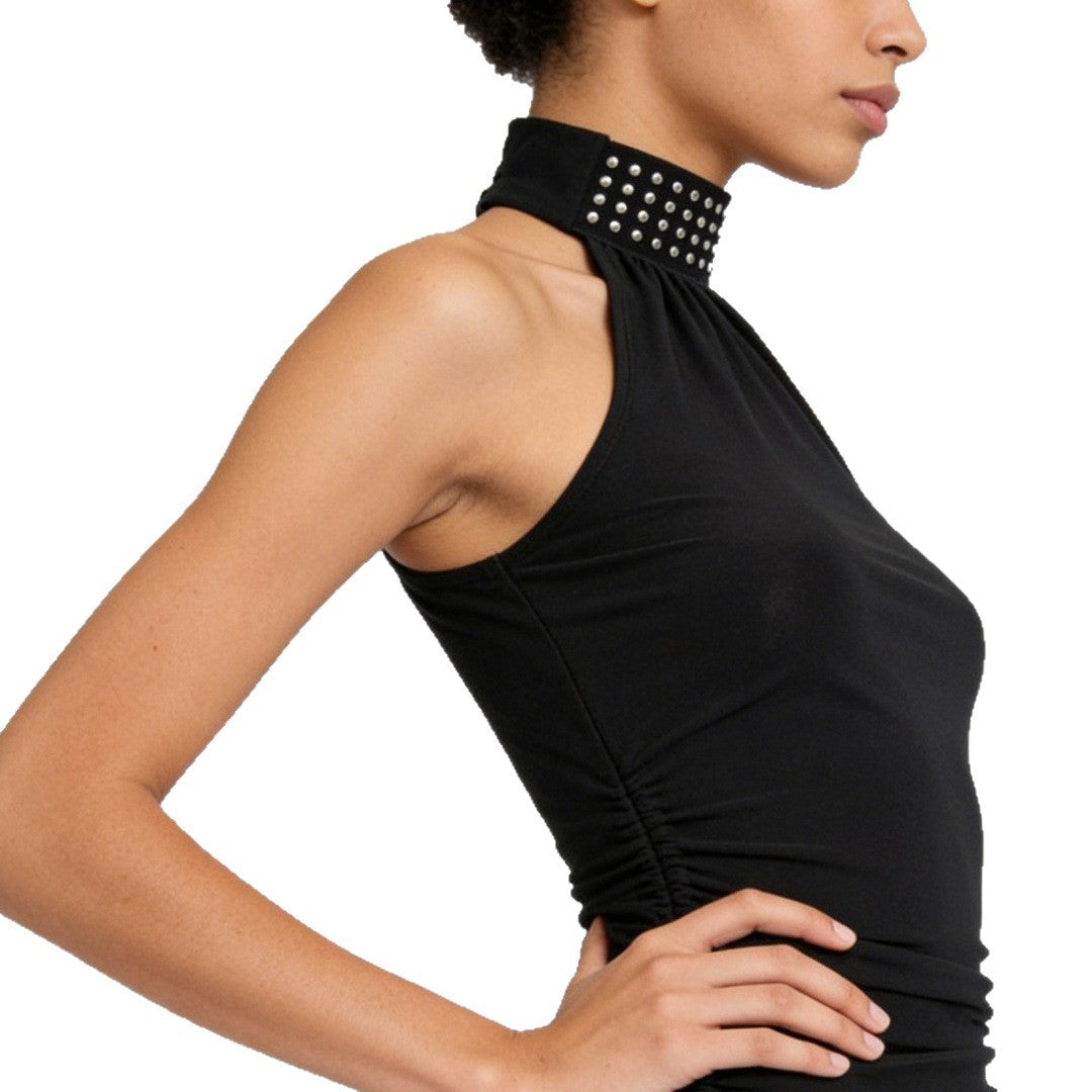 Damen Hochgeschlossenes Top mit Rüschendetails Echo Archiv