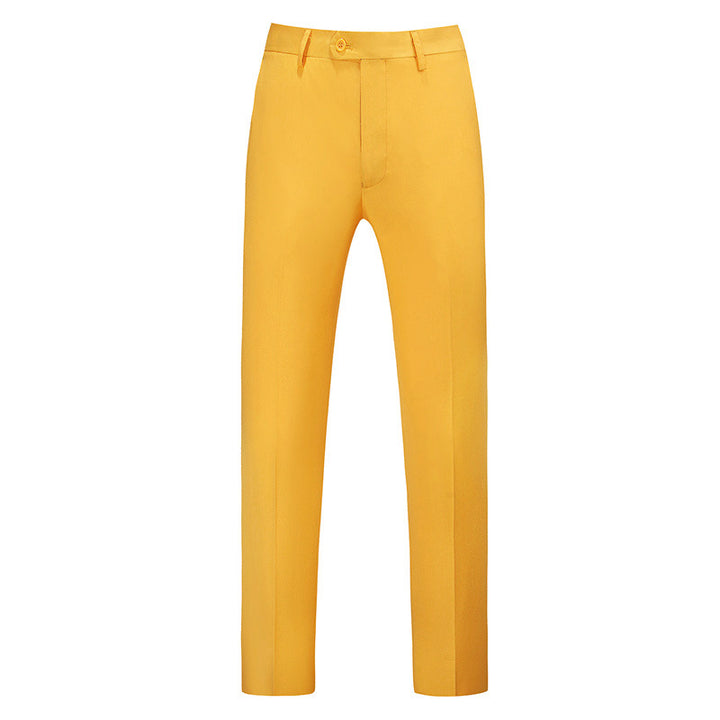 Herren nan schlanke Premium-Bügelfaltenhose mit Stretchbund und knitterarmem Gewebe Echo Archiv