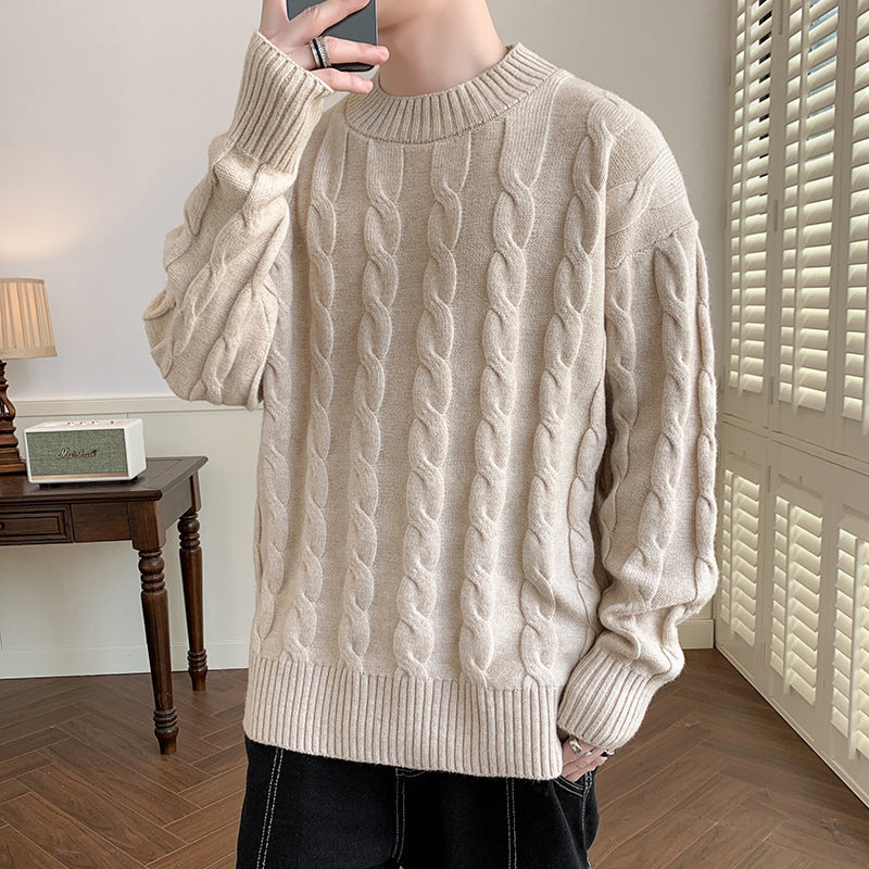 Herren Grobstrickpullover Echoarchiv