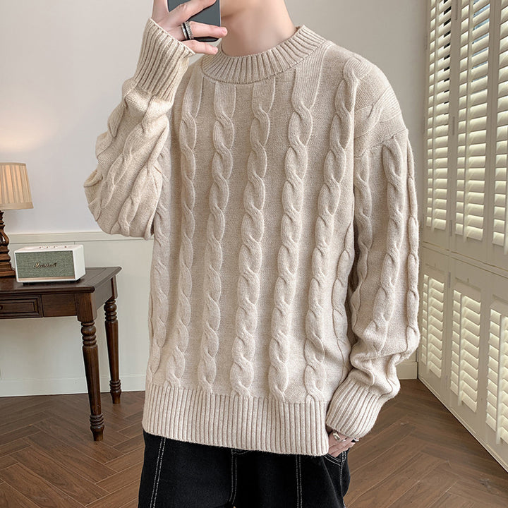 Herren Grobstrickpullover Echoarchiv