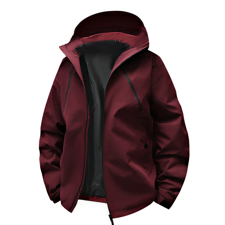 Herren Moderne Wetterjacke Echo Archiv