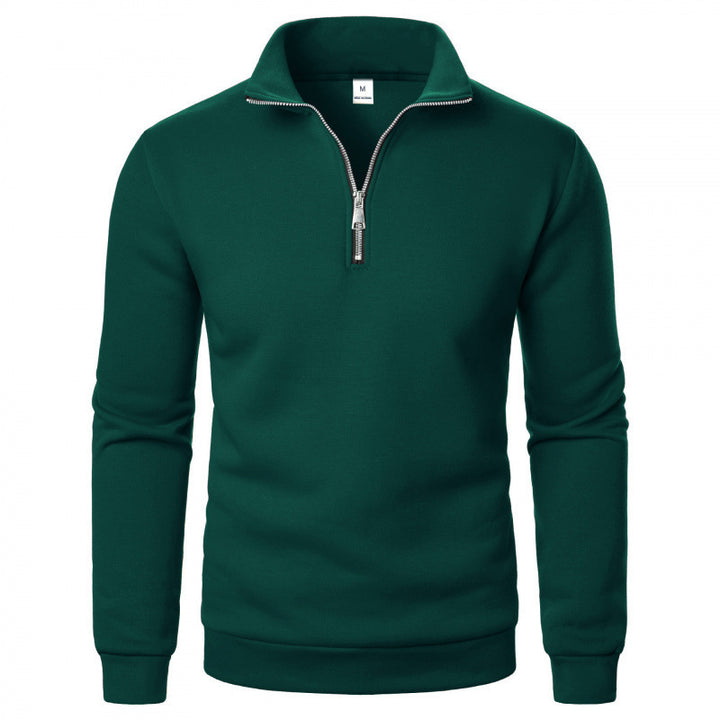 Herren Sportlicher Sweatpullover mit Stehkragen Echoarchiv