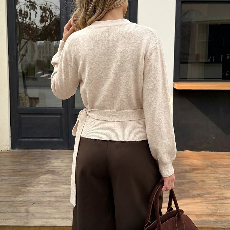 Damen Elegantes Wickeloberteil Echo Archiv