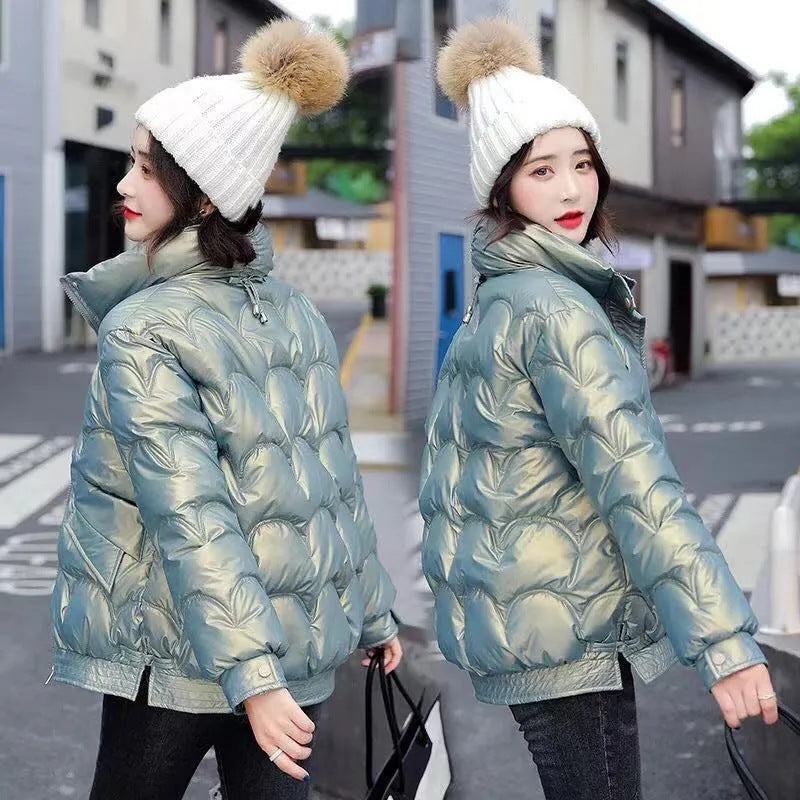 Damen Luxuriöse und strapazierfähige Steppjacke Echoarchiv