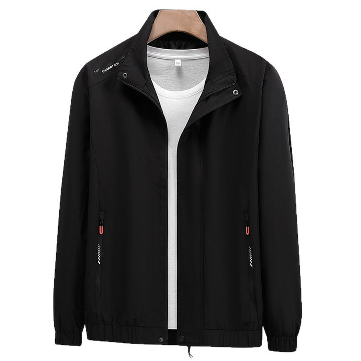 Herren winddichte Übergangsjacke mit praktischem Kapuzen-Design Echoarchiv