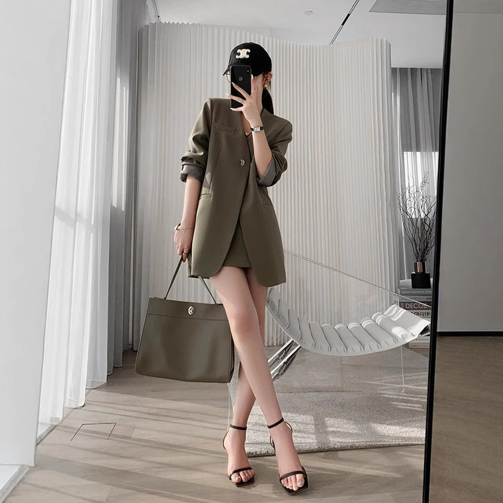 Damen Eleganter Blazer mit Rock Echoarchiv