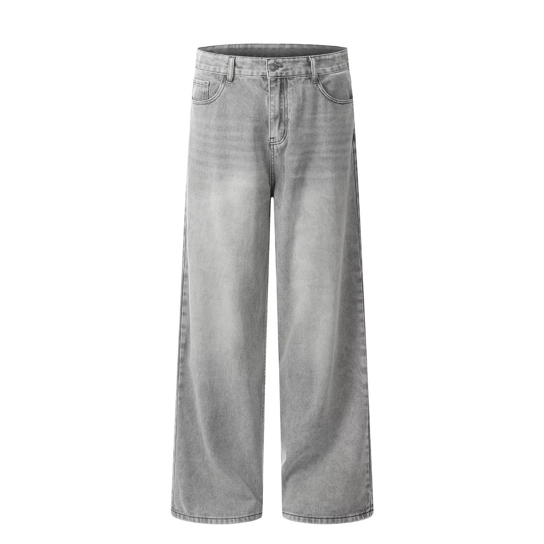 Damen Weitgeschnittene Jeans mit hohen Taillenbund Echo Archiv