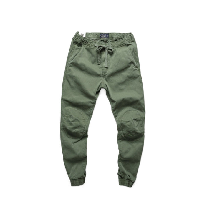 Herren bequeme Cargo-Hosen mit elastischem Bund und praktischen Taschen Echoarchiv