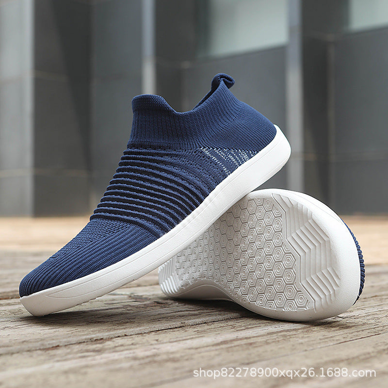 Unisex nan sockenähnlicher Stricksneaker mit elastischem Schaft und rutschfester Gummisohle Echo Archiv