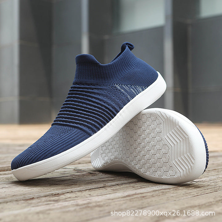 Unisex nan sockenähnlicher Stricksneaker mit elastischem Schaft und rutschfester Gummisohle Echo Archiv