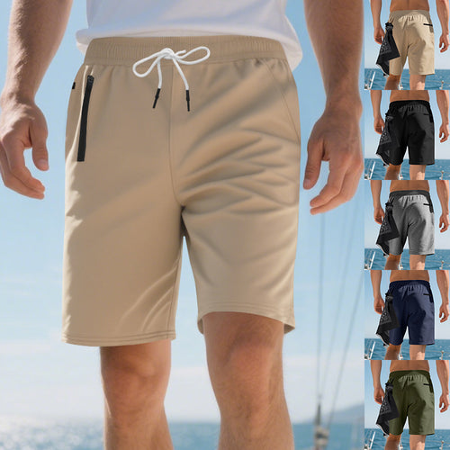 Herren Sportliche Segelshorts mit praktischen Seitentaschen und elastischem Bund Echoarchiv
