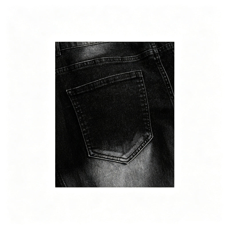 Herren Modische Ripped Jeanshose Echoarchiv