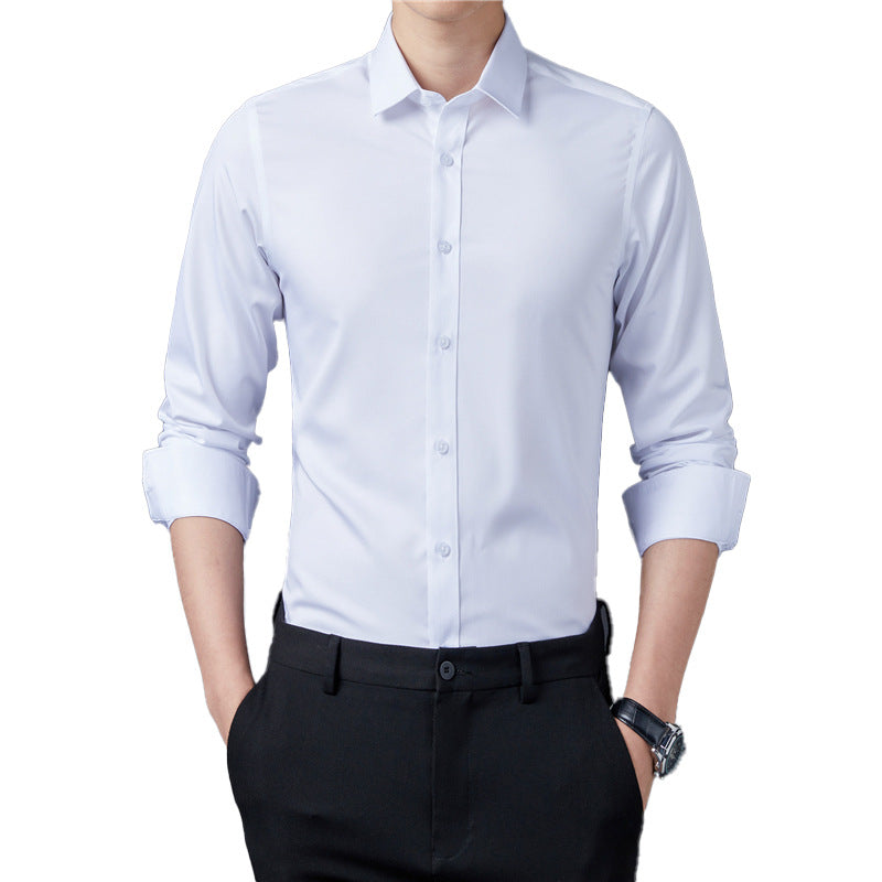 Herren Elegantes Langarmhemd Echoarchiv