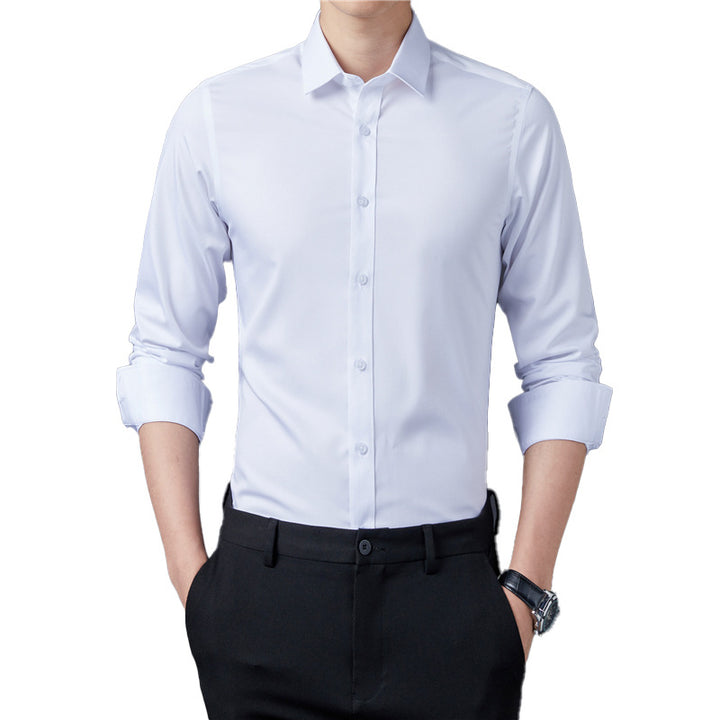Herren Elegantes Langarmhemd Echoarchiv