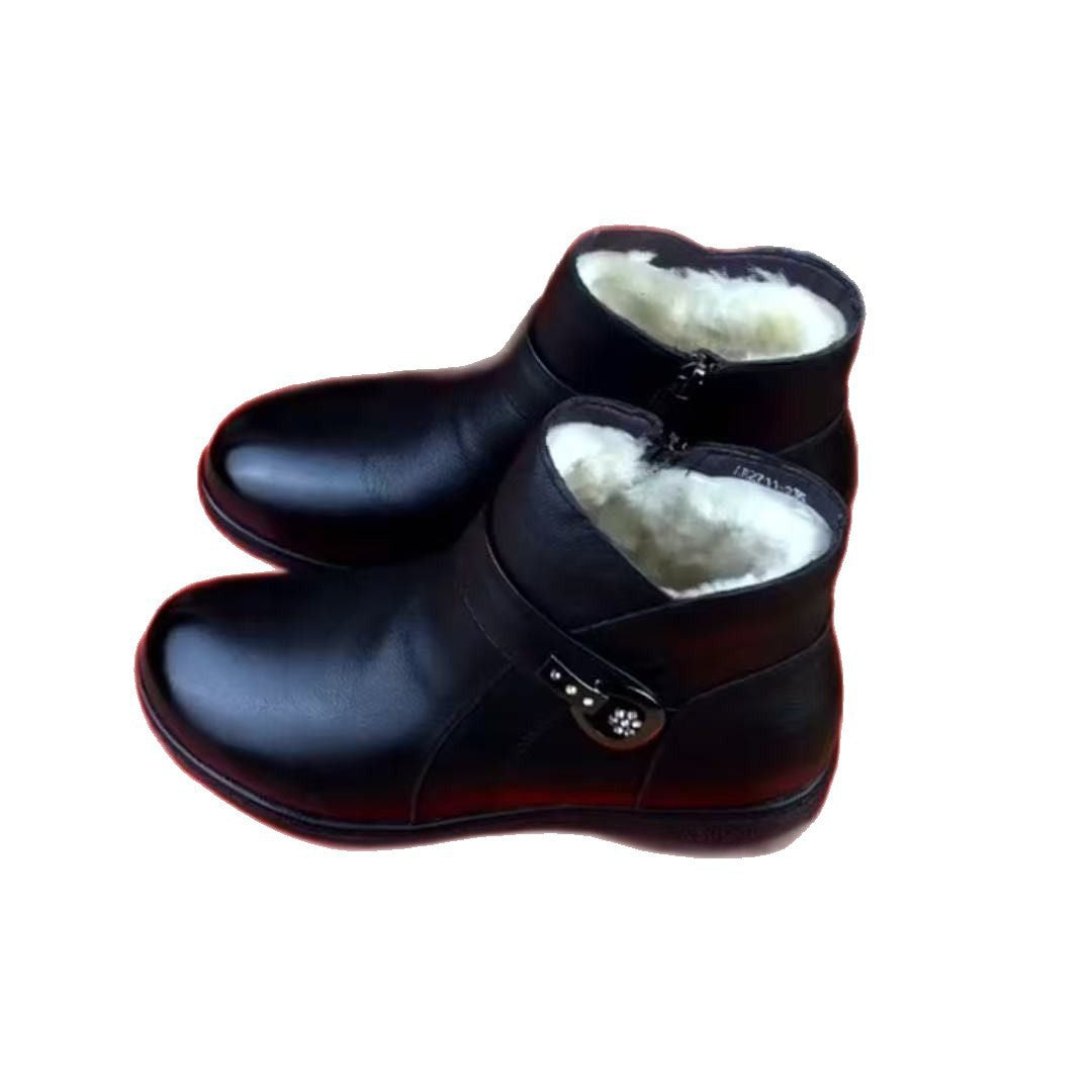Damen Bequeme Winterstiefel mit Warmfutter Echo Archiv