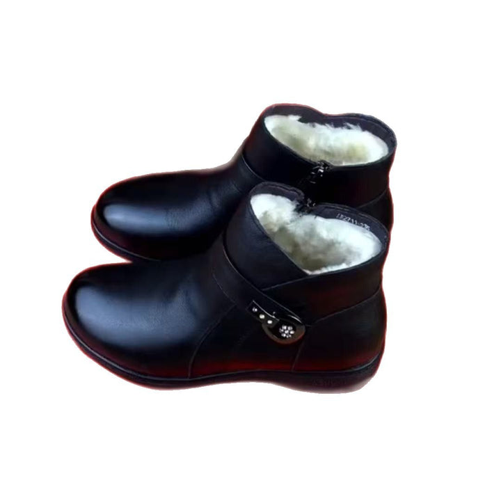 Damen Bequeme Winterstiefel mit Warmfutter Echo Archiv