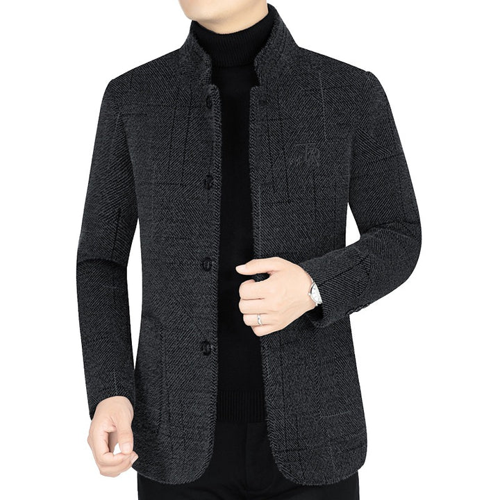 Mann Freizeitjacke aus Melange-Stoff Echoarchiv