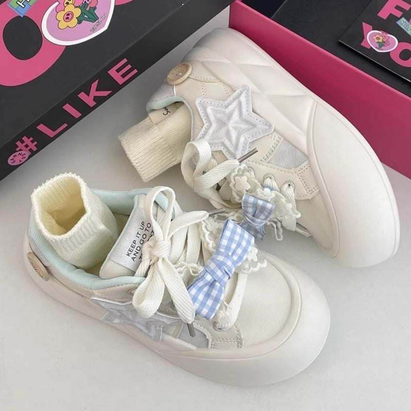 Damen Sneakers aus hochwertigem Leder mit modischem Socken-Design von Echo Archiv