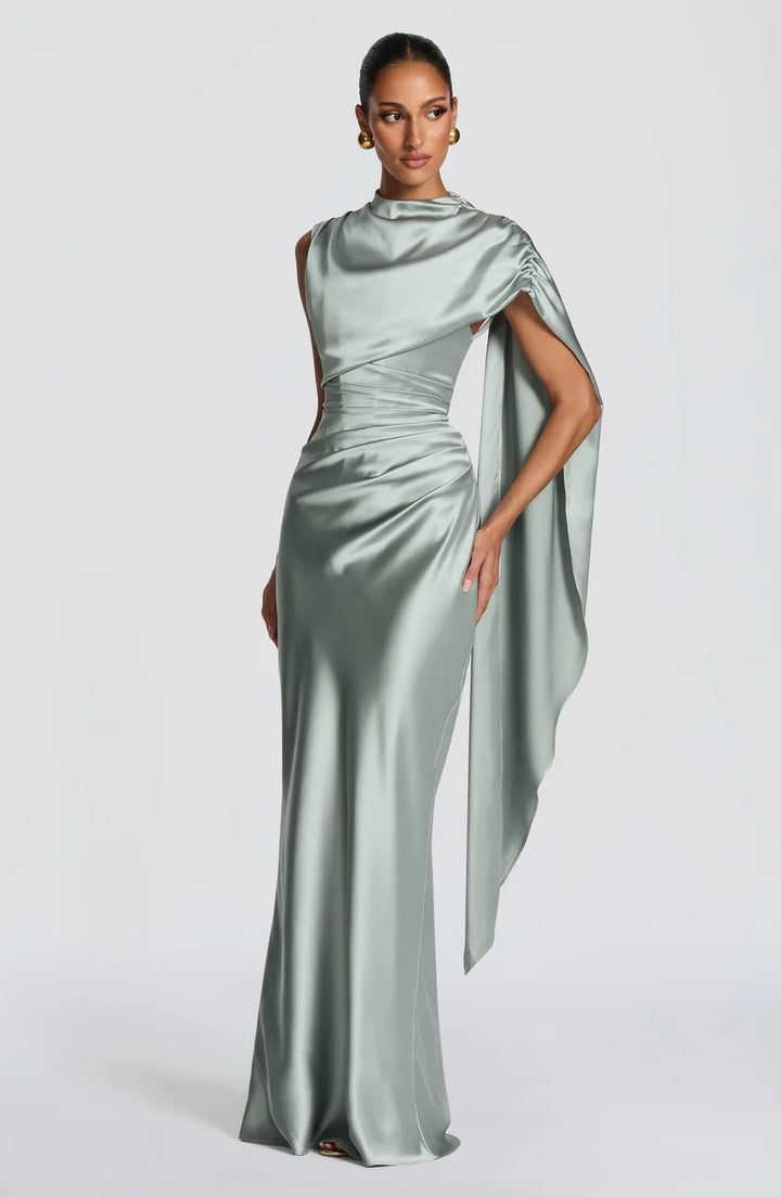 Damen Langarm Abendkleid Echo Archiv