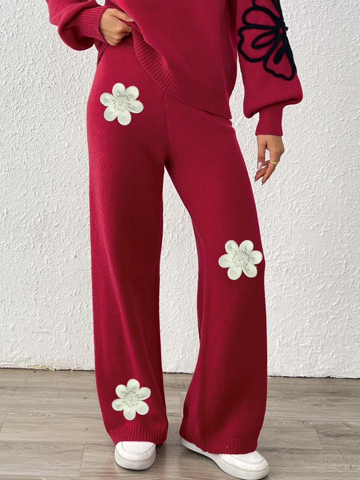 Damen Weite Strickhose Echo Archiv