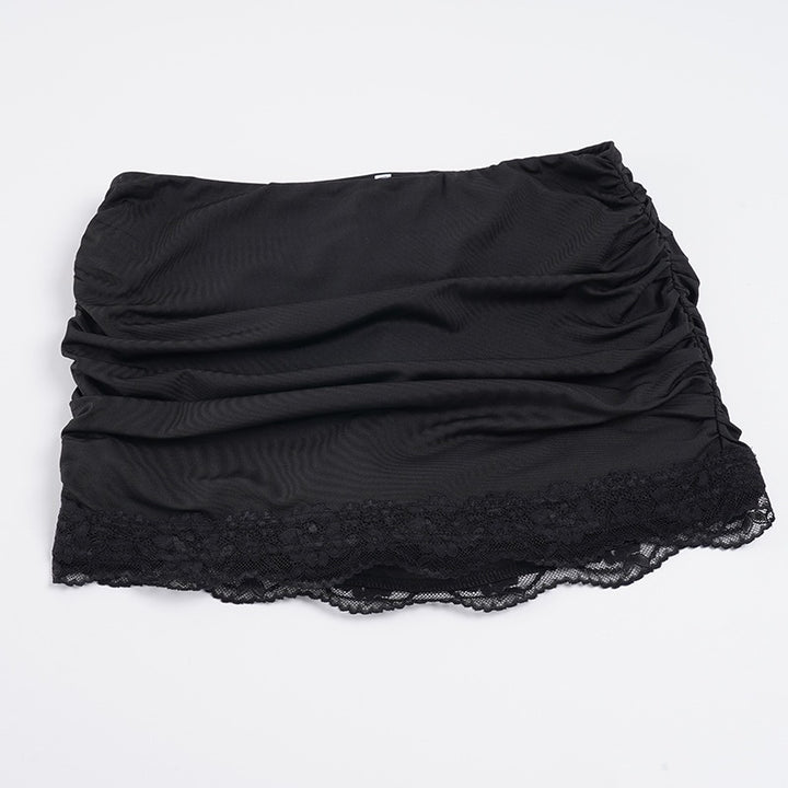 Damen Rüschenrock mit eleganter Spitzenbordüre Echo Archiv