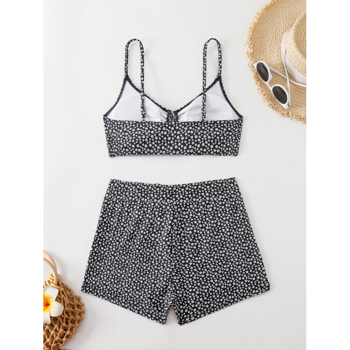 Damen Bikini-Set mit floralem Design und schickem Schnitt Echo Archiv