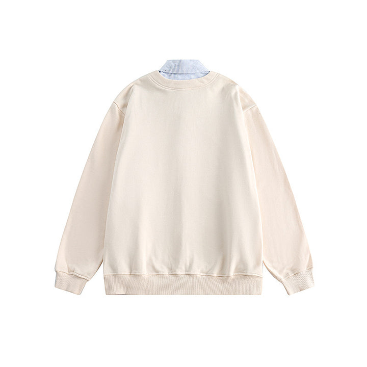 Herren Strickcardigan im Oversize‑Sweat‑Stil mit V‑Ausschnitt und Knopfleiste Echo Archiv