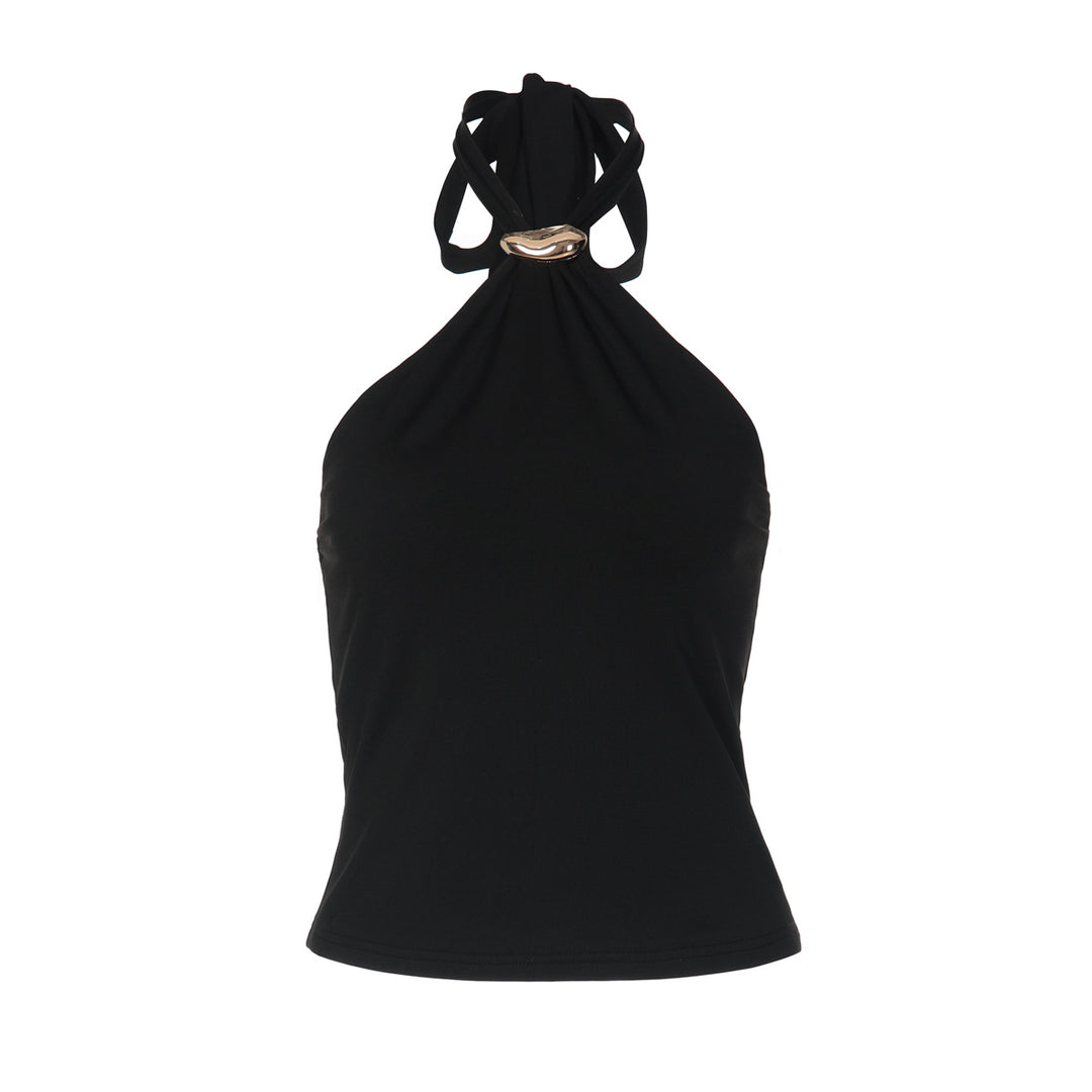 Damen Elegantes und zeitloses Neckholder-Top Echo Archiv