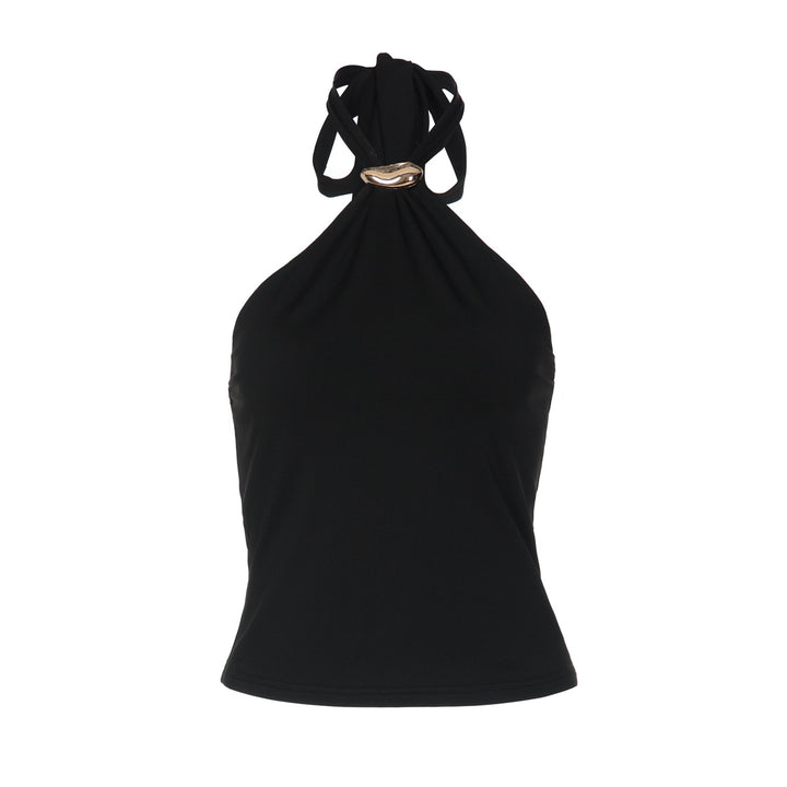 Damen Elegantes und zeitloses Neckholder-Top Echo Archiv