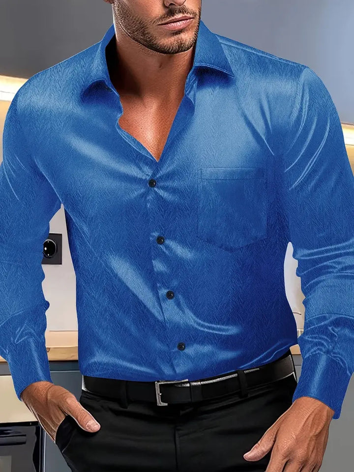 Herren elegantes und modernes Hemd Echoarchiv