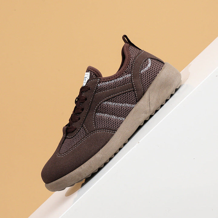 Damen Sportliche Sneakers mit atmungsaktiver Netzoberfläche Echo Archiv