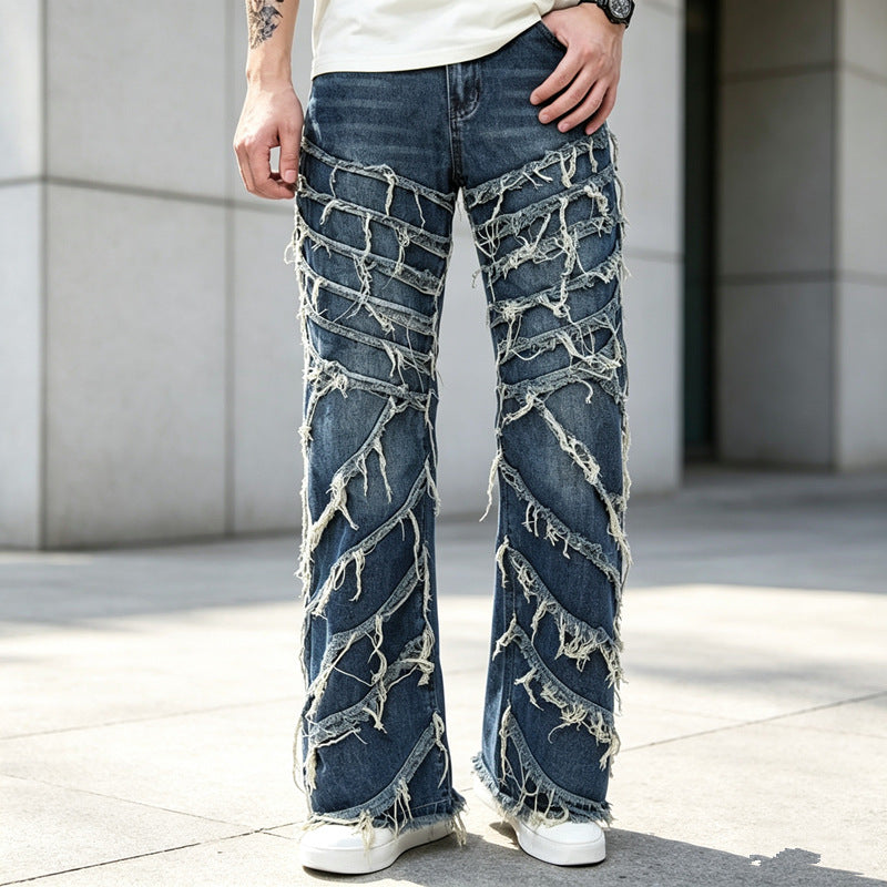 Damen Trendige Ripped Jeans Echoarchiv